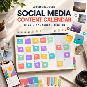 Social Media Content Calendar