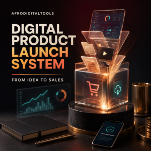 Digital product launch