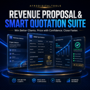 Revenue Proposal & Smart Quotation Suite